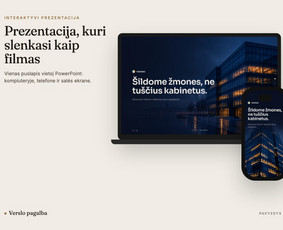 Jūsų verslo augimas – nuo svetainės iki automatizacijos / Tomas Butkus / Darbų pavyzdys ID 4591886