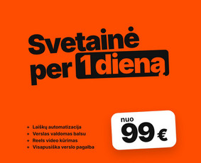 Jūsų verslo augimas – nuo svetainės iki automatizacijos / Tomas Butkus / Darbų pavyzdys ID 4592050