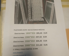 Langų montavimas - Langų ir durų gamyba ir pardavimas stoginės - 4