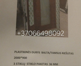 Durų montavimas - Langų ir durų gamyba ir pardavimas stoginės - 3