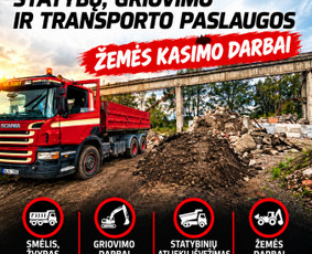 Inžinerinių tinklų įrengimas - Žemės kasimo ir lyginimo darbai - 1