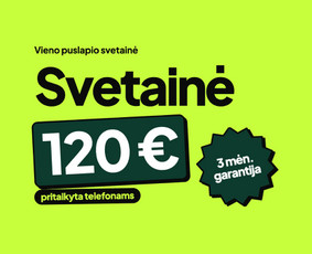 Svetainių kūrimas - Svetainės, programėlės, sistemos &ndash; greitai ir kokybi&scaron;kai - 2