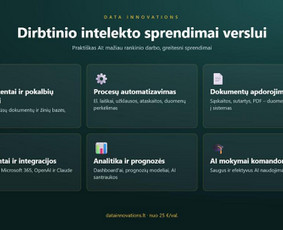 Dirbtinio intelekto sprendimai - Ai sprendimai verslui: automatizacija, Ai agentai, analitika - 3