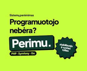Programavimas su Symfony (PHP) - Svetainė: pirma versija per 2 darbo dienas. Sistemos, Ai - 1