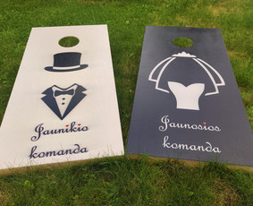Pramogos vaikams - Profesionalios cornhole įrangos pardavimas ir nuoma - 3