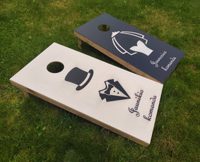 Pramogos vaikams - Profesionalios cornhole įrangos pardavimas ir nuoma - 1