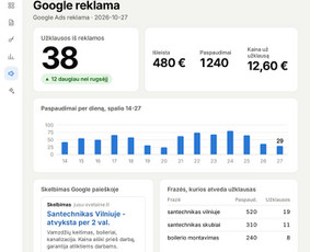 Google Ads reklama - Seo kad jus rastų ne tik Google, bet ir Chatgpt. - 1
