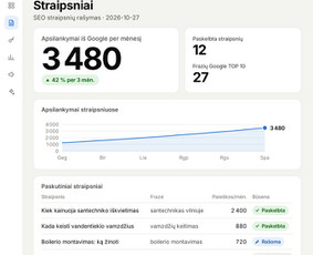 Interneto svetainių kūrimas - Dimato - Kad jus rastų ne tik Google, bet ir Chatgpt. - 3