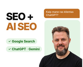 Internetas, IT - Seo kad jus rastų ne tik Google, bet ir Chatgpt. - 1