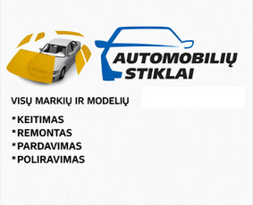 Autoservisai, automobilių remontas - Automobilių Stiklų -pardavimas-keitimas-remontas-poliravimas - 1