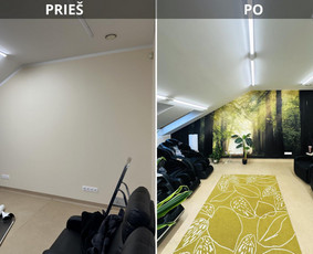 Dailylenčių kalimas - Vidaus erdvių apdaila ir interjero sprendimai - 2