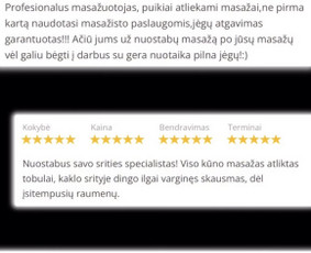 Gydomieji masažai - Masažas į Jūsų pasirinktą lokaciją &ndash; kada Jums patogu! 24/7 - 4