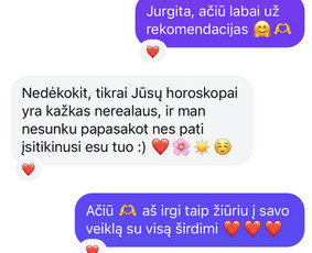 Astrologinis konsultavimas ir prognozavimas / Diana - astrologė / Darbų pavyzdys ID 4595088