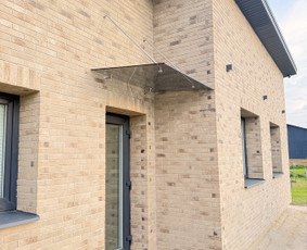 Stiklo konstrukcijos, montavimas - Nestandartinių du&scaron;ų, led veidrodžių, terasų, stiklinimas. - 4
