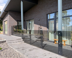 Stiklo konstrukcijos, montavimas - Nestandartinių du&scaron;ų, led veidrodžių, terasų, stiklinimas. - 3