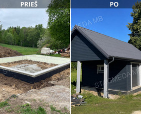 Statybos, apdaila - Karkasinių ir Modulinių namų statyba - 4