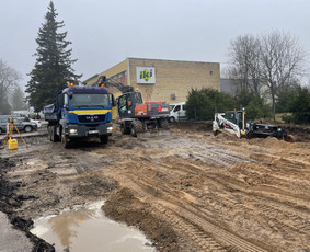 Greiderio nuoma - Ekskavatoriaus Bobcat Buldozerio Vibrovolo 3dgreiderio nuoma - 1