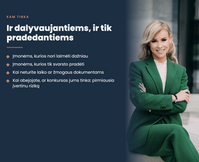 Viešųjų pirkimų pasiūlymų rengimas ir konkursų analizė / PROJEKTŲ PLĖTRA / Darbų pavyzdys ID 4596250