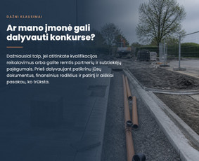 Viešųjų pirkimų pasiūlymų rengimas ir konkursų analizė / PROJEKTŲ PLĖTRA / Darbų pavyzdys ID 4596252