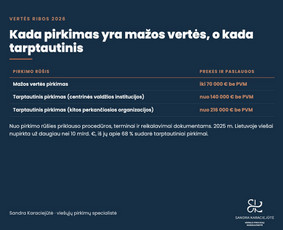 Paslaugos verslui - Vie&scaron;ųjų pirkimų pasiūlymų rengimas ir konkursų analizė - 2