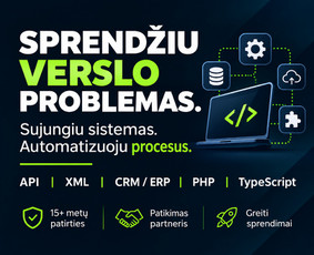 Programuotojai - Verslo sistemų kūrimas, priežiūra ir modernizavimas - 1