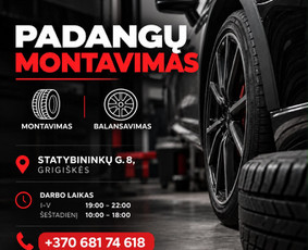 Autoservisai, automobilių remontas - Ratu montavimas balansavimas - 1