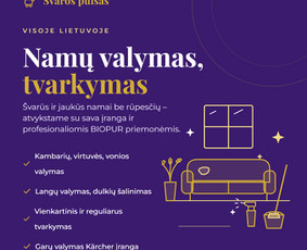 Baldų valymas - &Scaron;varos pulsas - visos valymo paslaugos Lietuvoje. - 1