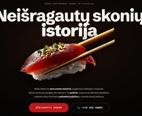 Svetainių dizainas (web design) - Internetinių puslapių kūrimas / dizaino pie&scaron;imas / tvarkymas - 4