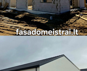 Ap&scaron;iltinimas, &scaron;iltinimas - Fasadų &scaron;iltinimas, dekoras, klinkeris. Klaipėda. - 1