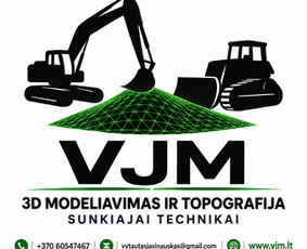 Matininkai, geodezininkai - 3D reljefo modeliai ir žemės darbų tūriai - 1