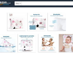 Produkto ir jo ikonografijos paruošimas Amazon prekybai pagal Amazon reikalavimus.