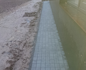 Trinkeliu klojimo darbai,tvoru,pamatu betonavimas / Artūras / Darbų pavyzdys ID 1003055