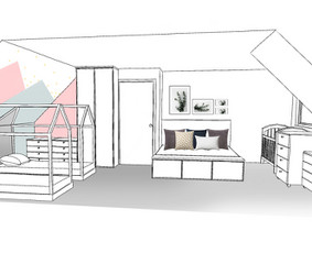 Interjero kūrimas - Interjero dizainerė, techniniai brėžiniai meistrams, 3d - 3