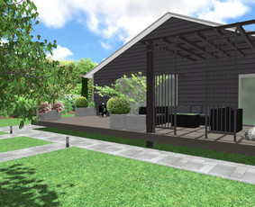 Aplinkos projektai, 3d vizualizacijos, apželdinimas / žiedų gama / Darbų pavyzdys ID 1016719