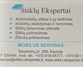 Stiklų tamsinimas - Automobilių stiklų tamsinimas - 3