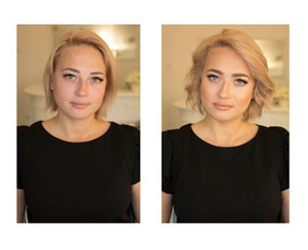 Makiažas atliekamas su profesionalia kosmetika: "MAKE UP FOR EVER", "MAC", "DIOR", "CHANEL", "MAKE-UP ATELIER", kurios garantuoja puikų makiažo išsilaikymą. Klijuojami blakstienų kuokšteliai.