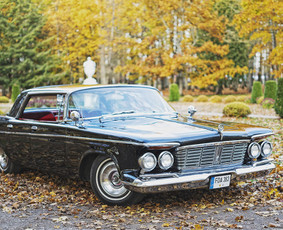Senovinių automobilių nuoma - Prabangus ir išskirtinis Chrysler Imperial 1963 m - 3