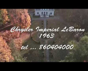 Senovinių automobilių nuoma - Prabangus ir išskirtinis Chrysler Imperial 1963 m - 2