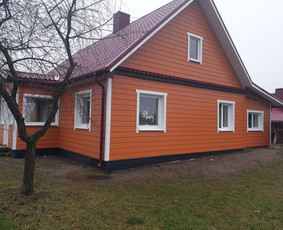 Viso namo renovacijos projekto parengimas su darbų sąmatomis ir energetiniu vertinimu. Tokio namo savininkas pagal atliekamus darbus gali gauti apie 7000 Eu kompensaciją