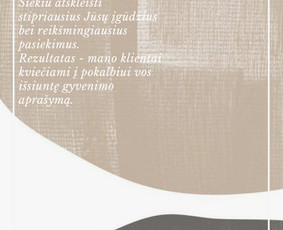 Cv ir Motyvacinių Laiškų Kūrimas // Linkedin Optimizacija / Vytautė Jurgaitytė / Darbų pavyzdys ID 1025741