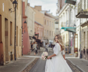 vestuvės, nuotaka, vestuvinė fotosesija