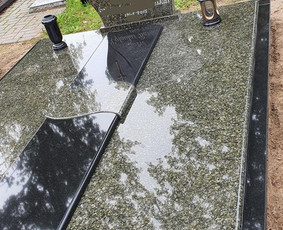 Paminklai. Uždangos. Antkapiai. Stalviršiai. Laiptai. / MB Akmens Broliai / Darbų pavyzdys ID 1030635