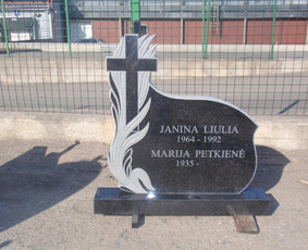 Paminklai, akmens plokštės, akmens gaminiai / Monika paminklai / Darbų pavyzdys ID 1032289