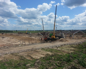 Statybos, apdaila - Angarai iš pusrėmių - 4