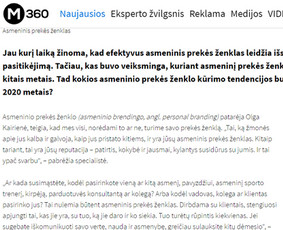 Įvairių tekstų, straipsnių, naujienlaiškių kūrimas / Jurgita Juknaitė-Kozlova / Darbų pavyzdys ID 1053001