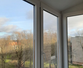 Balkonų stiklinimas - Plastikinių langų , Remontas ir Priežiūra Klaipėdos apskritį - 1