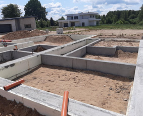 Pamatų įrengimas - Plokštuminiai pamatai - 3 Plokštuminiai pamatai - Pamatų įrengimas - 3