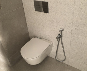 Wc montavimas.