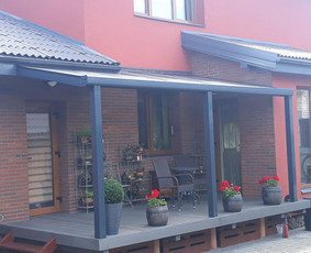 Statybos, apdaila - Stoginės,stogeliai vir&scaron; durų,balkonų,garažų,terasų - 2
