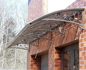 Statybos, apdaila - Stoginės,stogeliai vir&scaron; durų,balkonų,garažų,terasų - 3